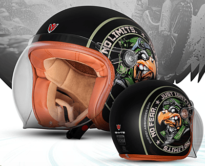 IGNYTE IGN-58 DOT EAGLE GLOSSY BLACK/GREEN C/V 580 MM