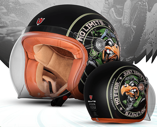 IGNYTE IGN-58 DOT EAGLE GLOSSY BLACK/GREEN C/V 580 MM