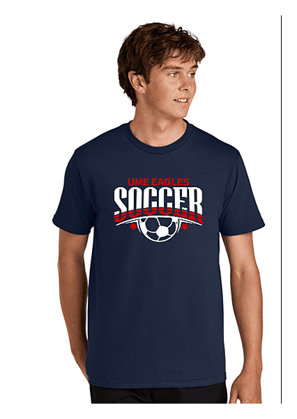 UME Soccer Top - Arched Navy