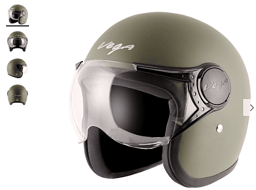 VEGA JET W/VISOR DULL DESERT STORM C/V (L)
