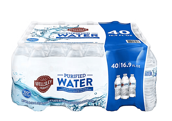 Purified Water (16.9 fl. oz., 40 pk.) Purified Water (16.9 fl. oz., 40 pk.)