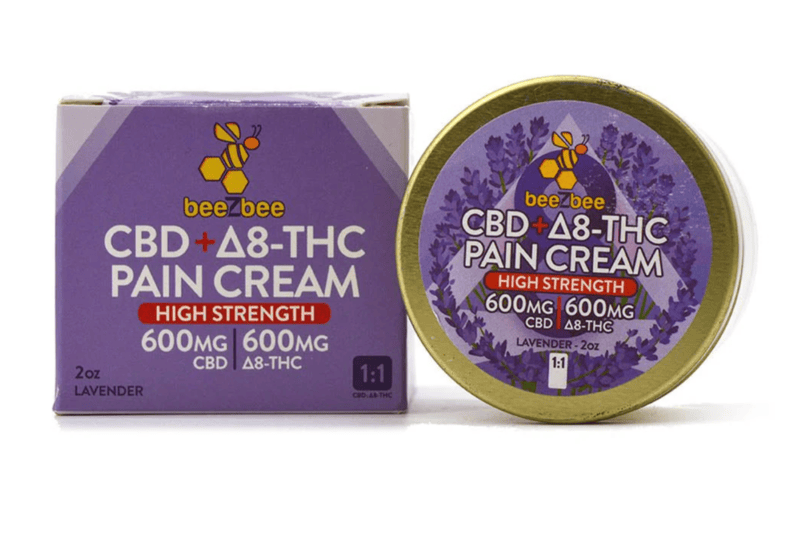 Delta-8 THC Pain Cream, High Strength | 1 Jar