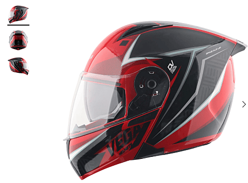 VEGA SPIKE DV DX TIMELESS RED BLACK M