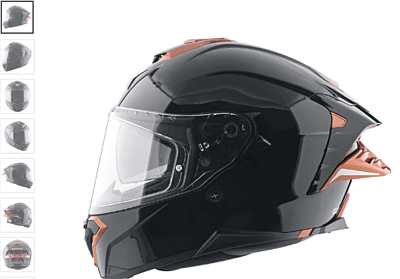 AXOR BRUTALE CORSA BLACK/GOLD ORANGE  D/V (L)