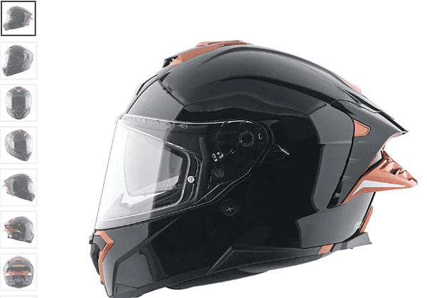 AXOR BRUTALE CORSA BLACK/GOLD ORANGE  D/V (L)