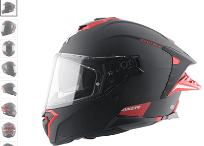AXOR BRUTALE CORSA DULL BLACK RED  D/V (L)
