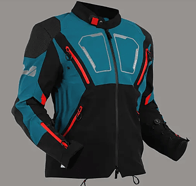 ROYAL ENFILED ADVENTURE XT JACKET TEAL 2XL