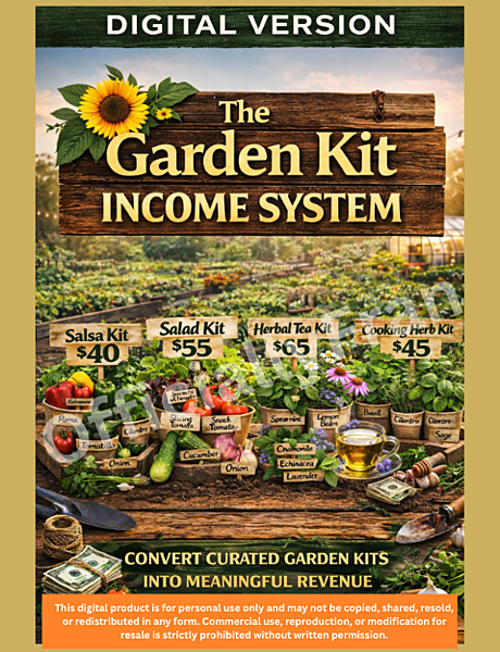 Garden Kit Income System-Seedling Starter