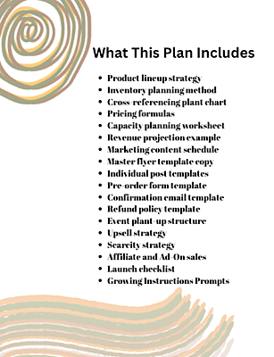 Garden Kit Income System-Seedling Starter-Extended Editable Version