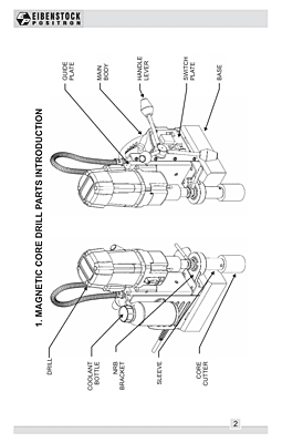 Eibenstock Positron KBM 50 2 Magnetic Core Drilling Machine