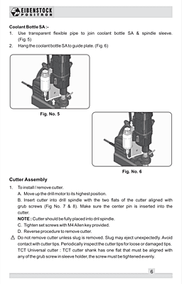 Eibenstock Positron KBM 50 2 Magnetic Core Drilling Machine