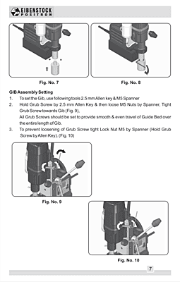 Eibenstock Positron KBM 50 2 Magnetic Core Drilling Machine