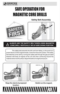 Eibenstock Positron KBM 50 2 Magnetic Core Drilling Machine