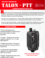 TALON-PTT — AI Noise Filtering Push-to-Talk