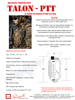 TALON-PTT — AI Noise Filtering Push-to-Talk