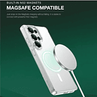 Green Lion 3-in-1 S26 Ultra Bundle: Privacy Glass + MagSafe Case + 45W GaN Charger