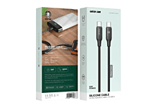 Green Lion 60W Silicone Cable USB-C To USB-C 1M