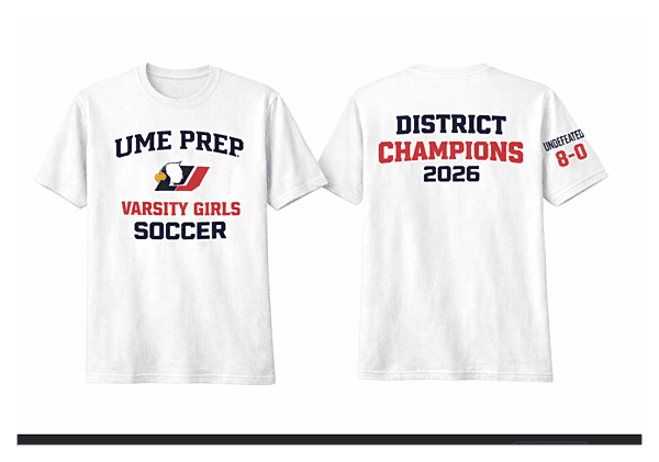 UME Ladies Soccer District Champs