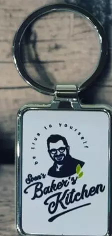 Square Key Chain