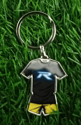 Foot Baller Key Chain