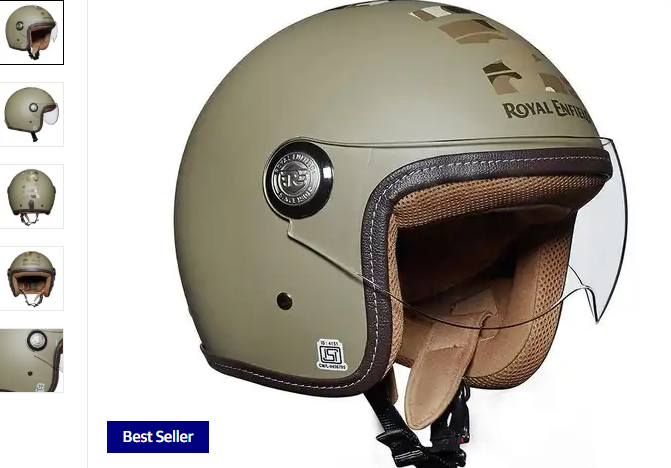 ROYAL ENFIELD COPTER OF SOLID ID ABS MATT DESERT STORM M