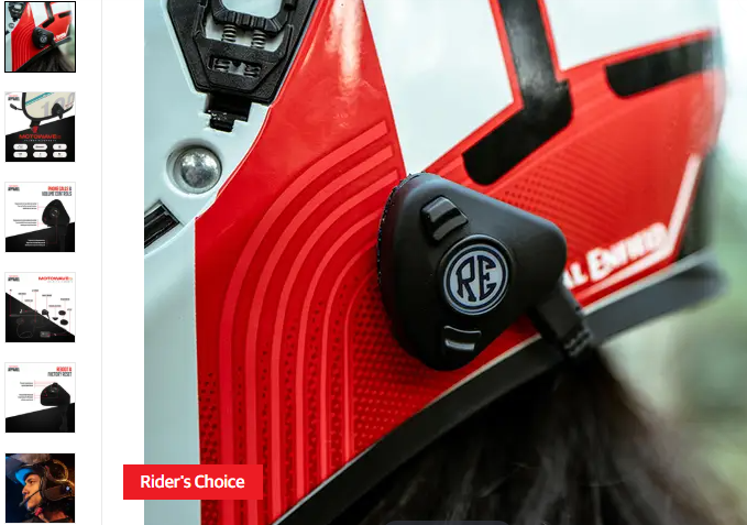 ROYAL ENFIELD MOTOWAVE X2 BLUETOOTH HEADSET FOR HELMETS BLACK