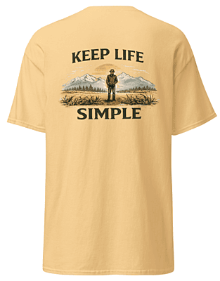 Keep Life Simple Tee
