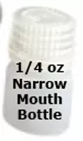 1/4 ounce Narrow Mouth Nalgene Bottle