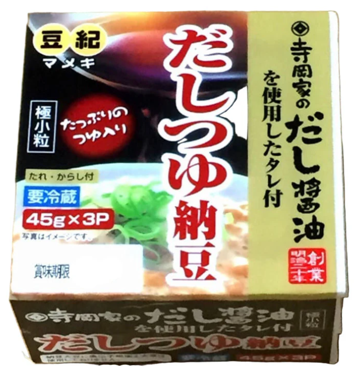 TC)Mameki Sumibi Dashitsuyu Natto 3P RN_4/12/4.7 oz