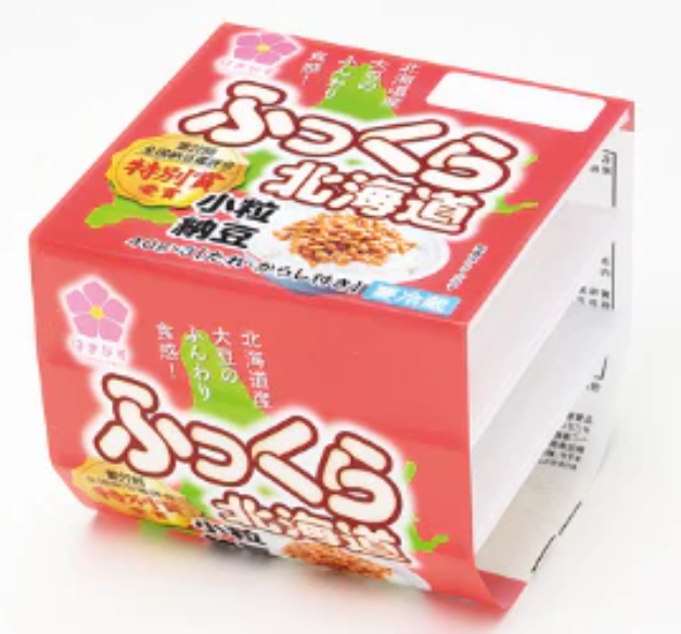 Hamanasu Fukkura Hokkaido Kotsubu Natto 3p_2/24/4.9 oz
