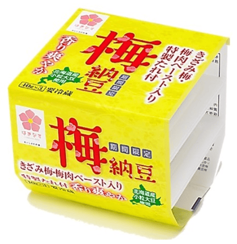 Hamanasu Ume Natto 40gx3p_2/24/4.8oz