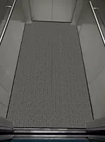 Dura Guard - Heavy Duty Zig Zag Wiper Carpet Mat - Black
