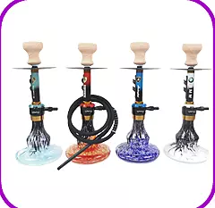Shisha LC1036 Hookah Pipe Original - Hachi Tobacco Dubai UAE