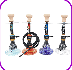 Shisha LC1036 Hookah Pipe Original - Hachi Tobacco Dubai UAE