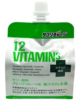 Seiu Supplement Charge 12 Vitamins 180g_2/24/6.3oz