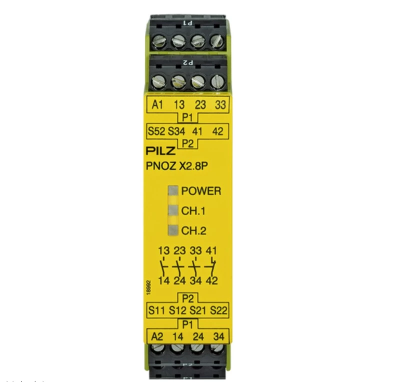 PILZ PNOZ X2.8P 24VACDC 3n/o 1n/c, 777301