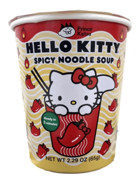 Hello Kitty Hot Sour Noodle Soup_6/67g