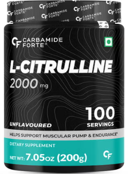 Carbamide Forte L-Citrulline Citrulline 100 servings | سترولين سي اف