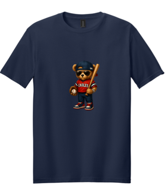 Eagle Fan Bear Tee Eagle Fan Bear Tee