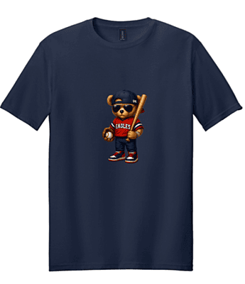 Eagle Fan Bear Tee Eagle Fan Bear Tee