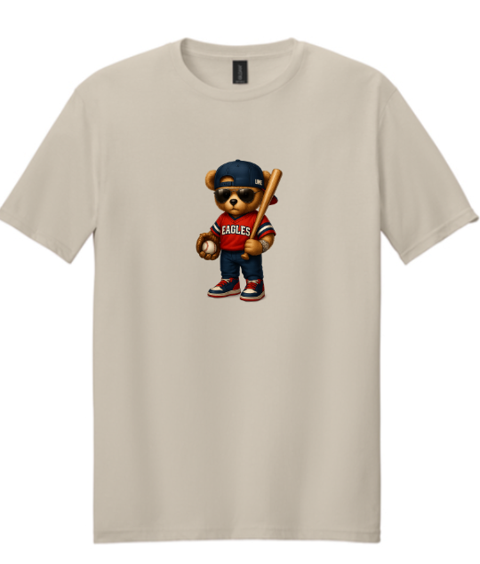 Eagle Fan Bear Tee Eagle Fan Bear Tee