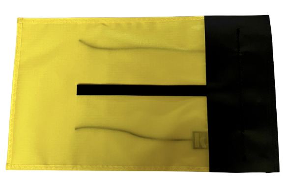 Match Racing Flags - Yellow Boat Flag