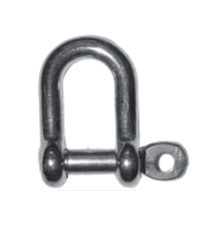 Shackle - D - Captive Pin - 6mm Shackle - D - Captive Pin - 6mm