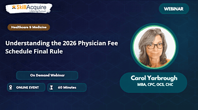 Understanding the 2026 Physician Fee Schedule Final Rule