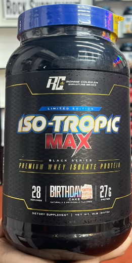 Ronnie Coleman ISO-Tropic Max 2lb | واي بروتين ايزو تروبيك ماكس
