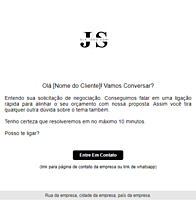 Criação de Modelos de E-mails - Zoho CRM Criação de Modelos de E-mails - Zoho CRM