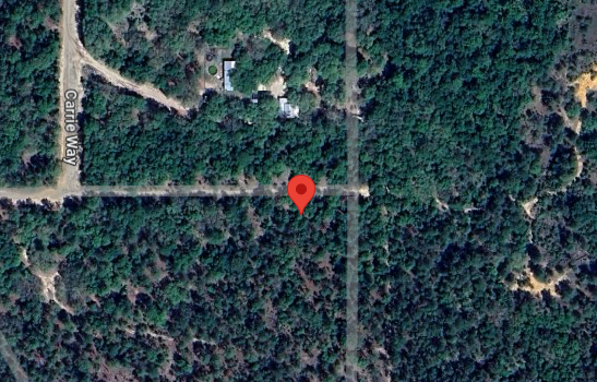 Carrie Way Lot on a Dirt Road - 1.01 Acres of Land in Interlachen