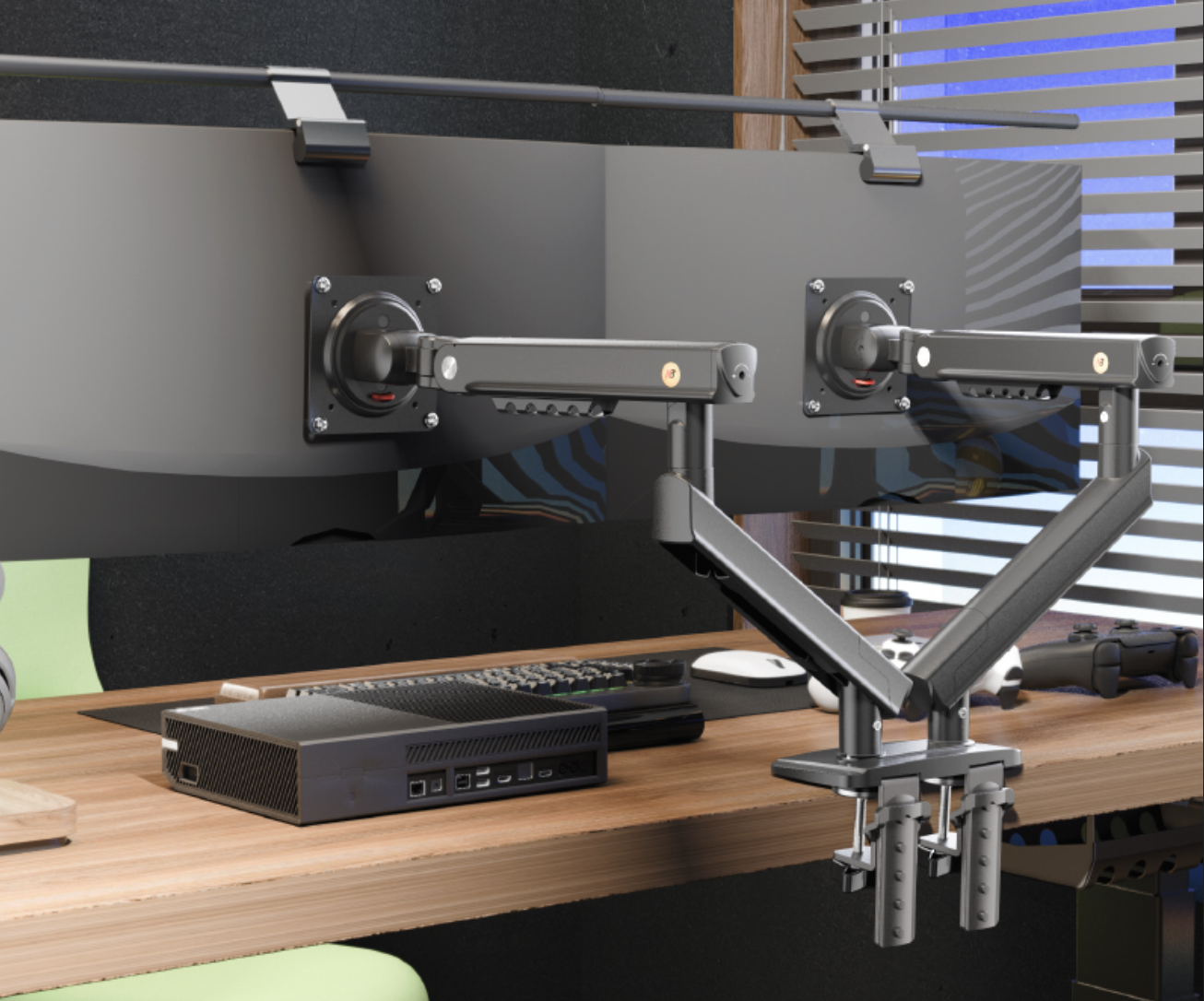 North Bayou Dual Monitor Arm A5C