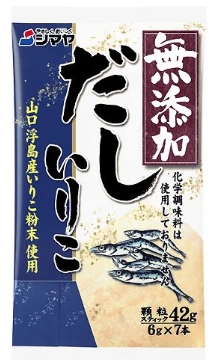 Shimaya Mutenka Dashinomoto Iriko_6/10/1.4 oz.