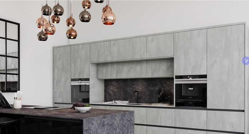 TRENDS 2021 PANELS-CONCRETE FLOW/3/4"/5X8FT